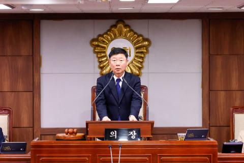 제275회 순천시의회 임시회 제1차 본회의