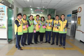 순천시의회 저명인사 자원봉사 릴레이