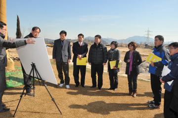 정원박람회 지원 특위 현장 방문 활동