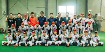 남산초 야구부 방문