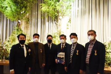 승주청년회의소 회장단 및 감사 이취임식