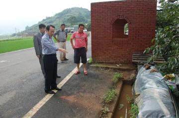 수해피해 지역 현장 활동