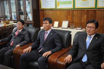 순천매산고등학교 졸업 6·25 참전용사 명패 증정식