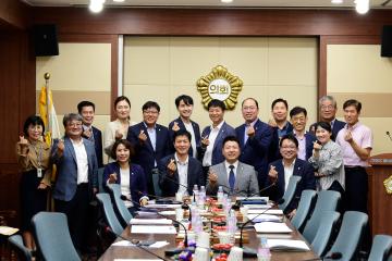 거제시의회 의원 순천시의회 방문
