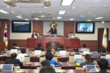 제175회 순천시의회(임시회) 1차 본회의