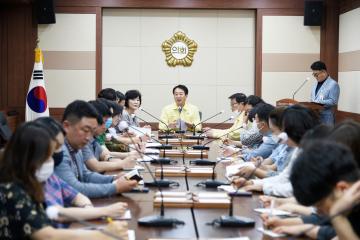 의회사무국 직원정례조회