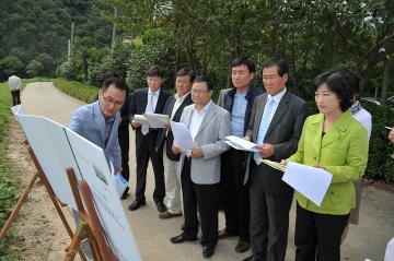 도시건설위원회 현장방문(2009.09.02) 