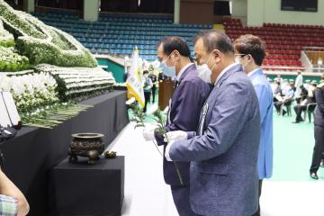 순직 소방관 영결식