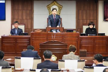 제238회 순천시의회 임시회 제1차 본회의