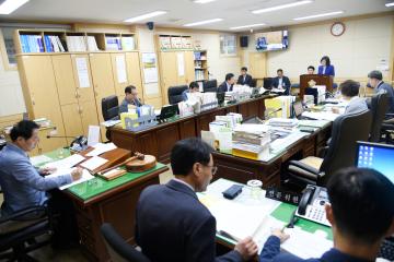 제212회 순천시의회(임시회) 도시건설위원회의
