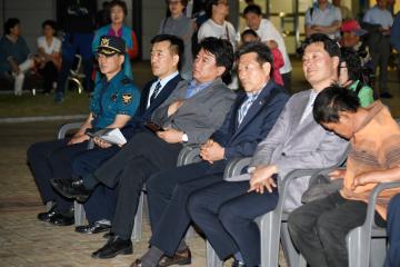 순천역 주변 야간경관 조명사업 점등식