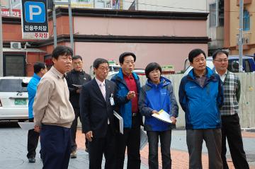도시건설위원회 현장 방문