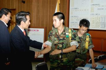 2008년도 을지연습 상황실 근무자 격려