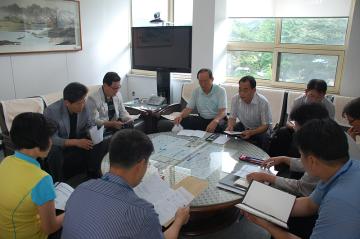 주암면 수해지역 현장 방문