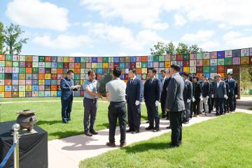 현충정원 헌화 참배