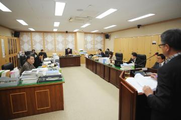 행정자치위원회 행정사무감사 회의