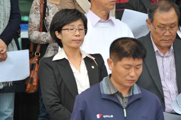 화상경마장특별위원회 삭발단행, 극한투쟁 돌입