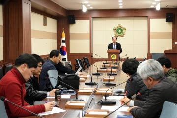 순천시의회 임종기 의장 기자회견
