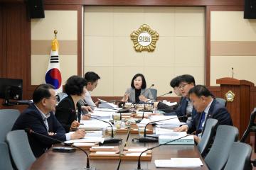 제232회 순천시의회 임시회 예산결산특별위원회의