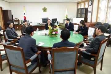 결산검사위원 위촉장 전달식