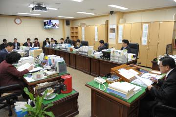 문화경제위원회 행정사무감사 회의