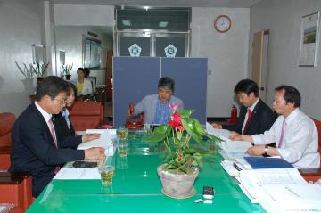 신대배후단지조사특위 회의