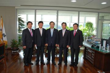 정원박람회 특별위원회 도지사 면담(2009.09.28)