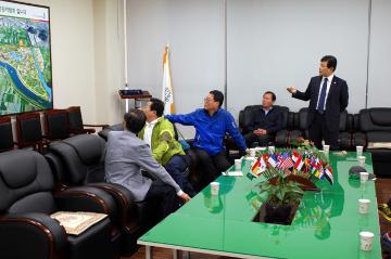 무안군의회 방문