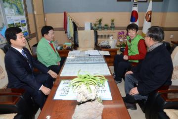 신계륜 국회의원 방문