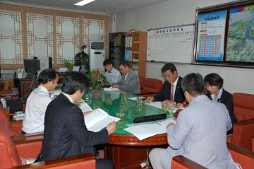 신대배후단지조사특위 회의