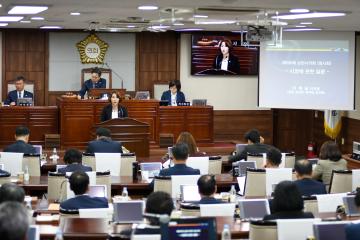 제236회 순천시의회 임시회 제3차 본회의_시정에 관한 질문