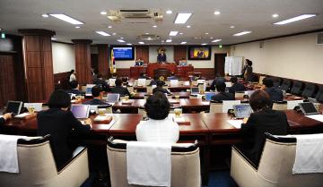 제7대 전반기 순천시의회 상임위원장 선출식 