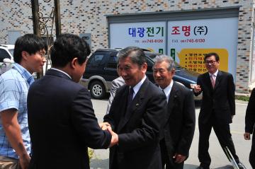 일본 이즈미시장 및 의장과 간담회