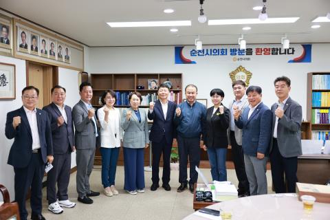 예천군의회 방문