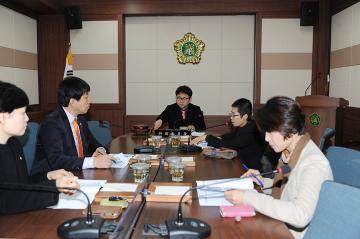 순천시 교통약자의 이동편의 증진위원회 회의