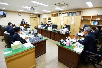 제239회 순천시의회 임시회 도시건설위원회의