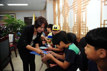 성동초등학교 순천시의회 방문