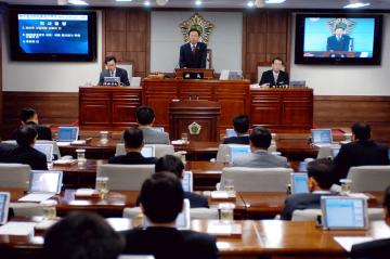 제112회 순천시의회 제1차 본회의