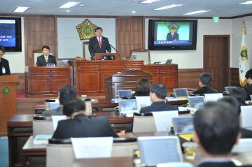 제163회 순천시의회(임시회) 제1차 본회의 