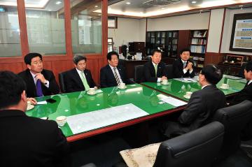 코스트코 입점 관련 광양만권경제자유구역청  방문