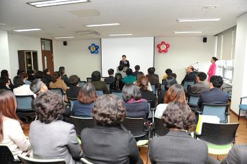 순천시 어린이 급식 관리센터 개소식