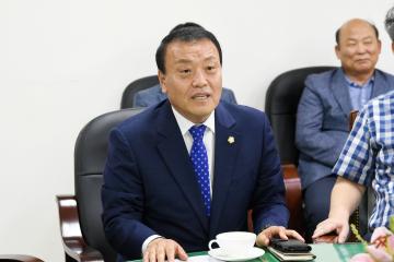 경기도 양평군의회 국내연수 추진에 따른 의원 접견