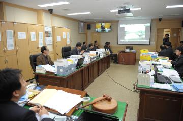 도시건설위원회 행정사무감사 회의