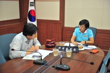  사회복지시설 특별위원회 은빛마을 현장방문