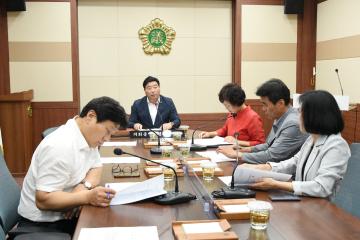 제218회 순천시의회(임시회) 의회운영위원회의