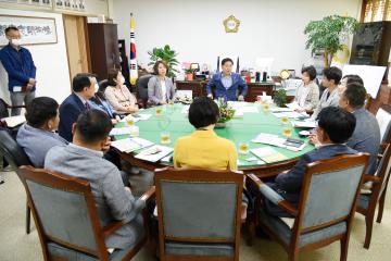 광주광역시 북구의회 의원 방문 간담회
