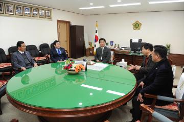 조성오 목포시의회 의장 및 일행 방문