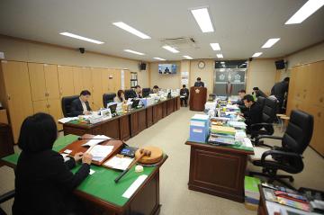 행정자치위원회 행정사무감사 회의