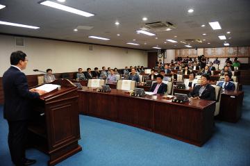 제185회 순천시의회(임시회) 제1차 본회의