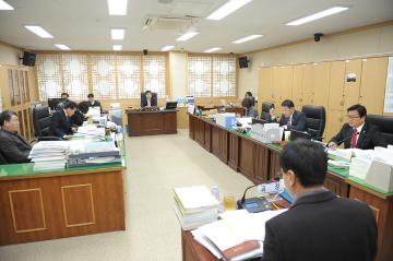 행정자치위원회 행정사무감사 회의